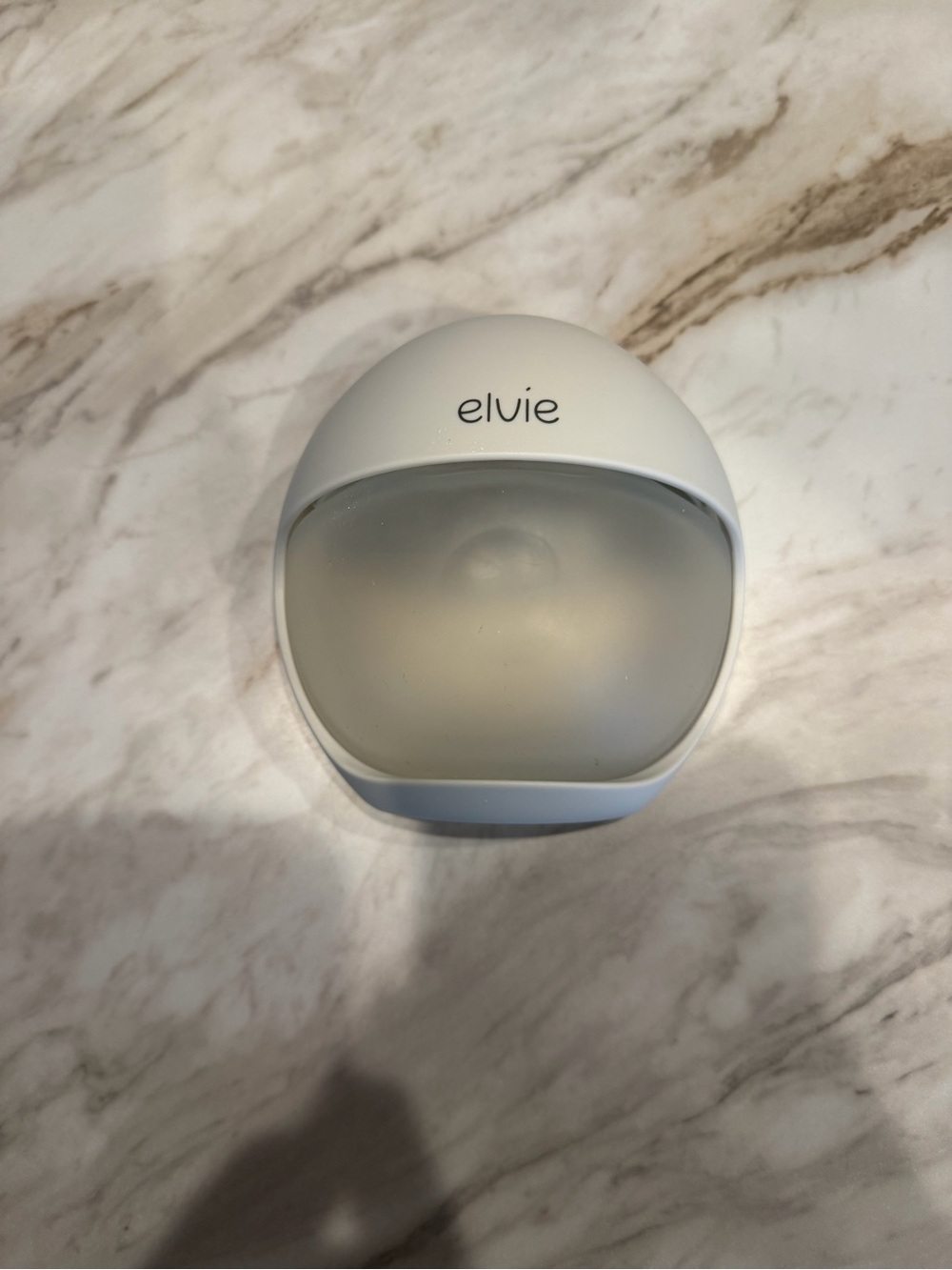 Elvie White Silicone Breast Pump Cover